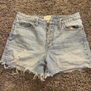 universal thread jean shorts